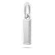 Mini Bullion Bar Pendant - Platinum
