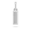 Mini Bullion Bar Pendant - Platinum