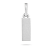 Mini Bullion Bar Pendant - Platinum