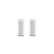 Mini Bullion Bar Stud Earrings - Platinum