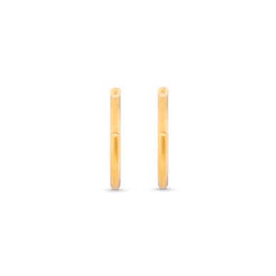 Mini Hoop Earrings - Gold 24k