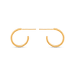 Mini Hoop Earrings - Gold 24k