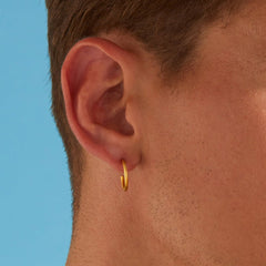 Mini Hoop Earrings - Gold 24k