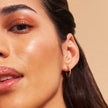 Mini Hoop Earrings - Gold 24k