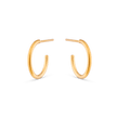 Mini Hoop Earrings - Gold 24k