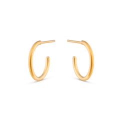Mini Hoop Earrings - Gold 24k