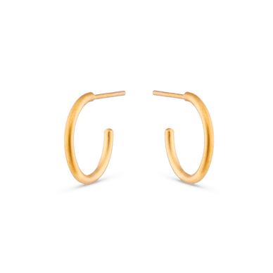 Mini Hoop Earrings - Gold 24k