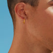 Mini Hoop Earrings - Gold 24k