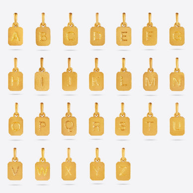 Mini Initial Pendant