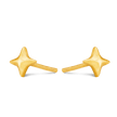 Mini Star Stud Earrings - Gold 14k