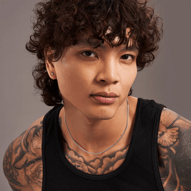 Mini Star Stud Earrings - Platinum