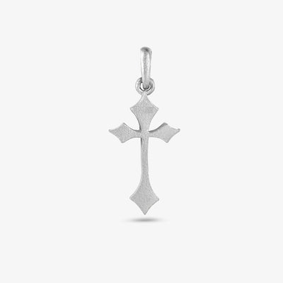 Modern Cross Pendant - Silver
