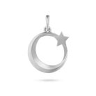 Moon and star pendant