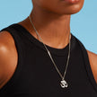 Om Pendant - Silver