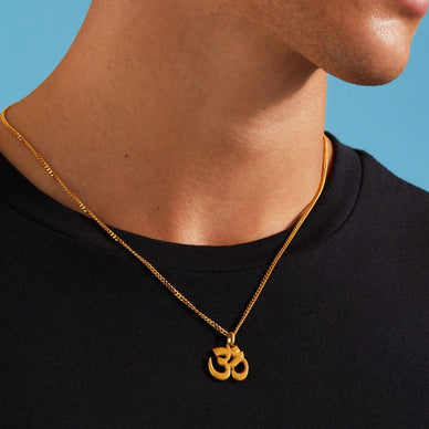 Om Pendant - Gold 24k