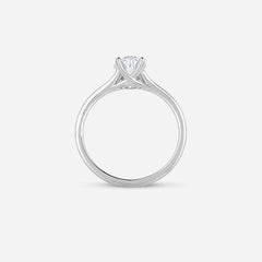 Oval Cut Diamond Ring - Colour D/VVS