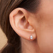 Pear Stud Earrings