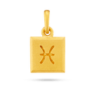 Pisces zodiac pendant