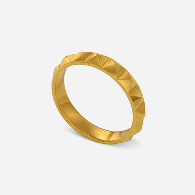 Pyramid Spike Ring
