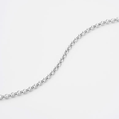 Rolo Chain Bracelet - Platinum