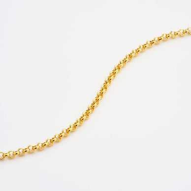 Rolo Chain Bracelet - Gold 24k