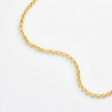 Rolo Chain Necklace - Gold 24k