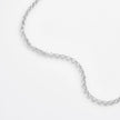 Rolo Chain Necklace - Platinum