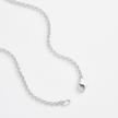 Rolo Chain Necklace - Platinum