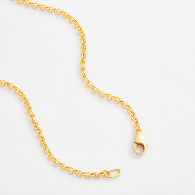 Rolo Chain Necklace - Gold 24k