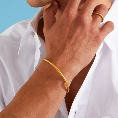 Round Cuff - Gold 18k