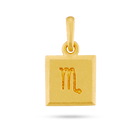 Scorpio zodiac pendant