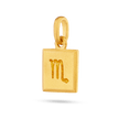 Scorpio Zodiac Pendant - Gold 24k