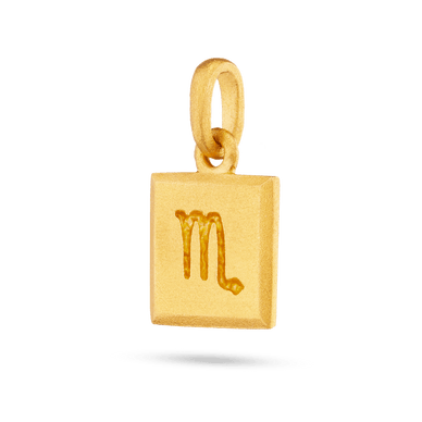 Scorpio Zodiac Pendant - Gold 24k