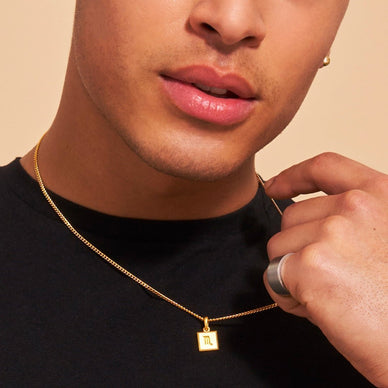 Scorpio Zodiac Pendant - Gold 24k