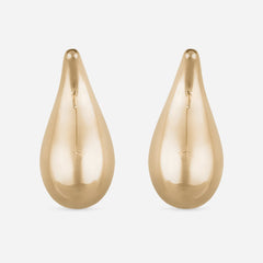 Sculptural Teardrop Statement Earrings