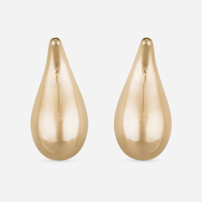 Sculptural Teardrop Statement Earrings