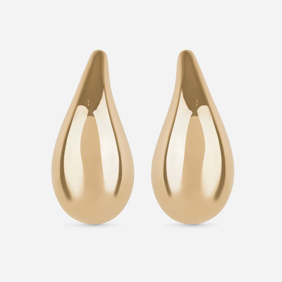 Sculptural Teardrop Statement Earrings