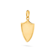 Shield Pendant - Gold 24k