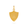 Shield Pendant - Gold 24k
