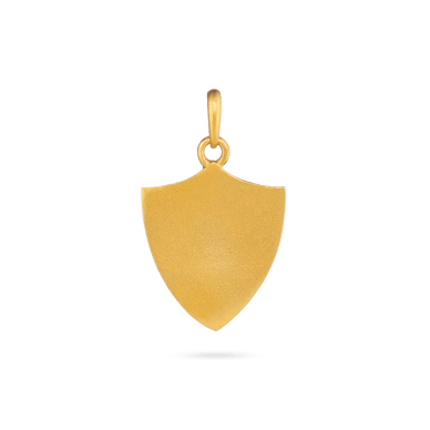 Shield Pendant - Gold 24k