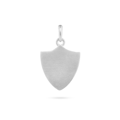Shield Pendant - Platinum
