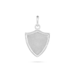 Shield Pendant - Platinum