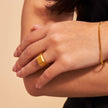 Signet Ring - Gold 24k