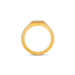 Signet Ring - Gold 24k