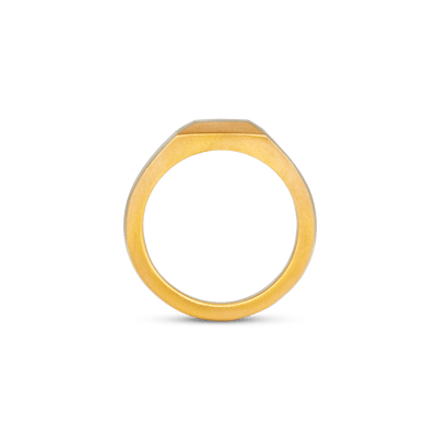 Signet Ring - Gold 24k