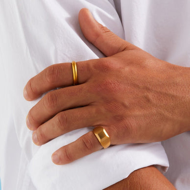 Signet Ring - Gold 24k