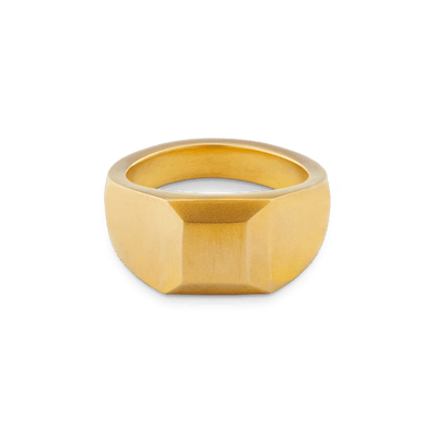 Signet Ring - Gold 24k