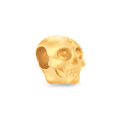 Skull Charm - Gold 24k