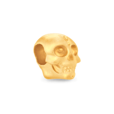 Skull Charm - Gold 24k