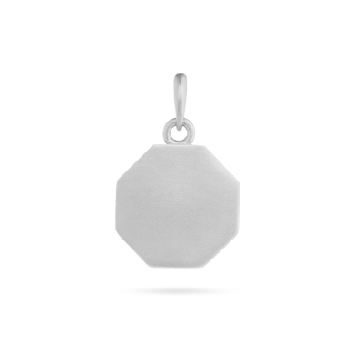 St Christopher Pendant - Platinum